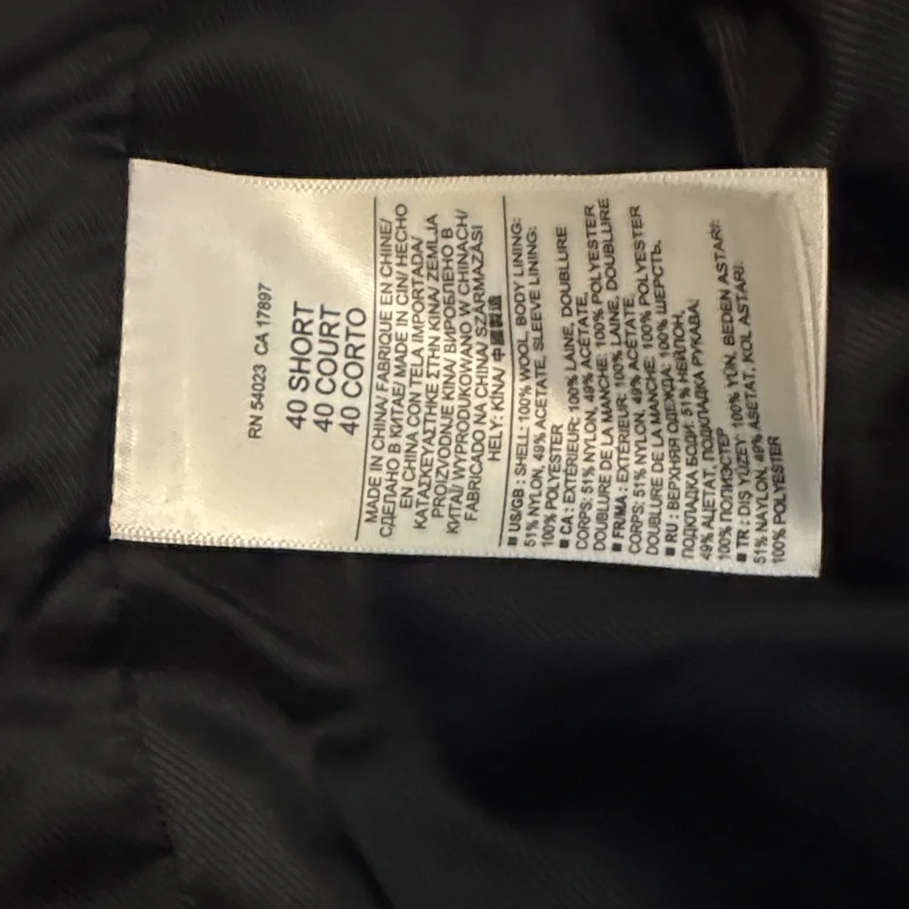 Banana Republic Elegant Black Blazer - Picture 4 of 7